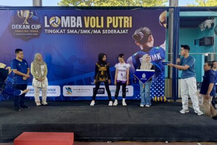 Dekan Cup Fakultas Teknik UMK Diikuti 11 Tim Voli SMA Sederajat di Jateng