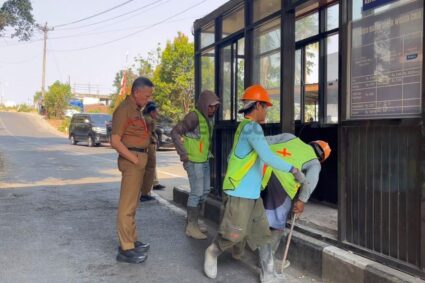 Pos TPR Colo Terpaksa Dipindah Sementara, Akibat Kondisi Jalan Longsor di Lokasi Lama