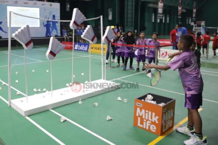 Tanamkan Cinta Bulutangkis Sejak Dini, 360 Siswa Ramaikan MilkLife Festival SenengMinton 2026 di Kudus