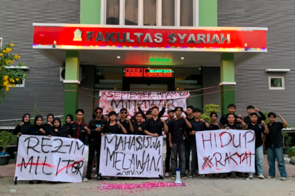 Lewat September Hitam, DEMA Fakultas Syariah UIN Sunan Kudus Gaungkan “Merawat Ingatan adalah Perlawanan”